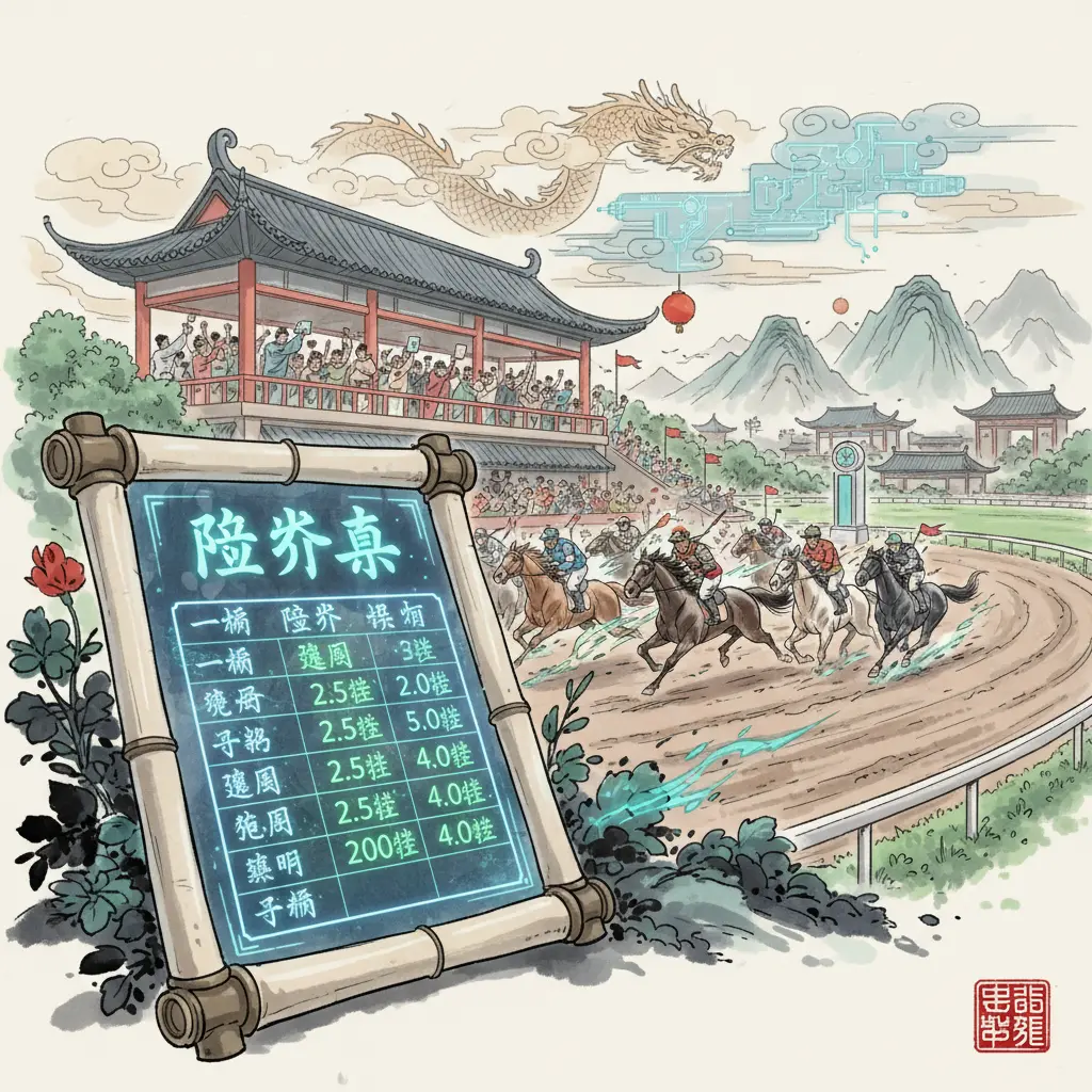 賠率表 - 賽馬場