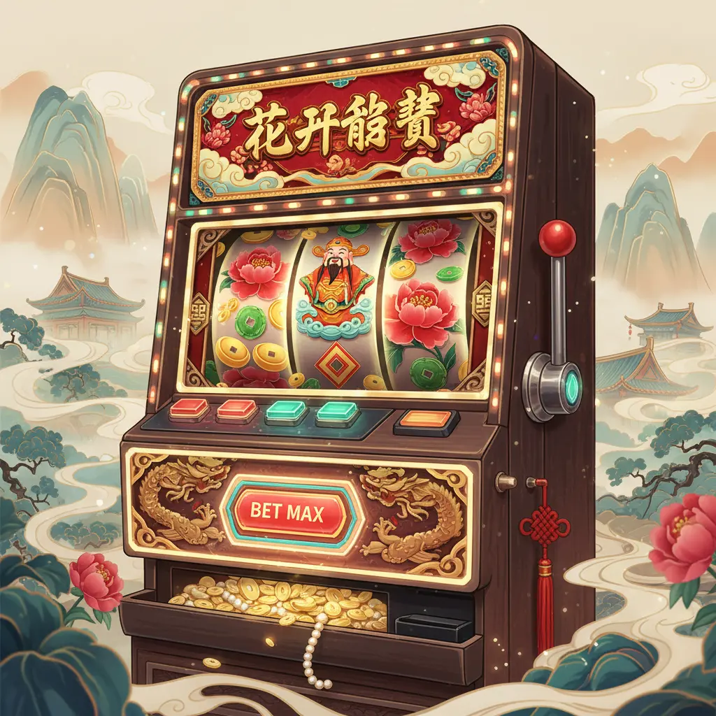 吃角子老虎機 - 花開富貴