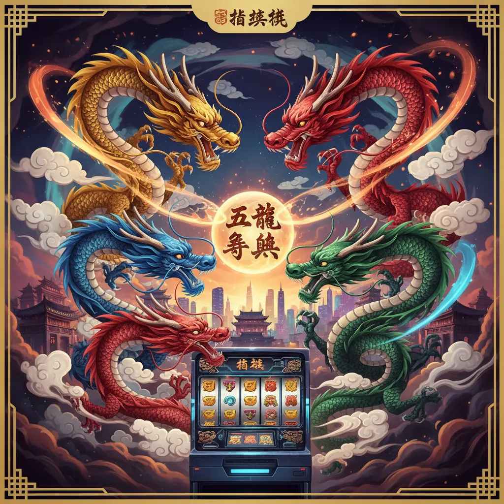 五龍爭霸老虎機 - 五龍爭霸
