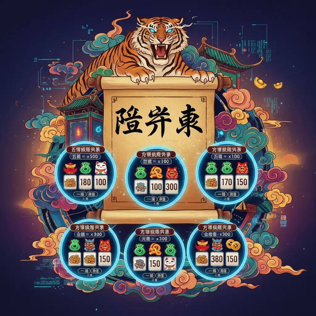 老虎機賠率表 - 賠率表