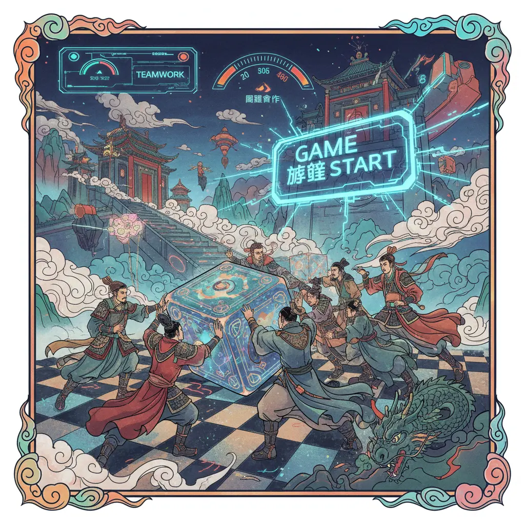 遊戲主題 - 團隊凝聚遊戲